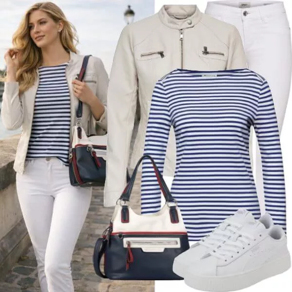 Frühlings Outfits Frühlings Outfit für sonnige Tage