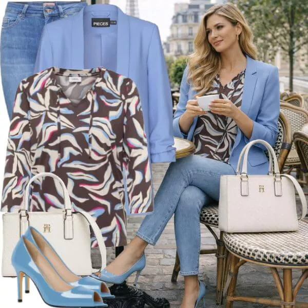 Frühlings Outfits Frühlings Chic für elegante Damen