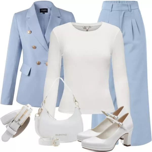 Frühlings Outfits Frühlings Outfit mit zeitloser Eleganz