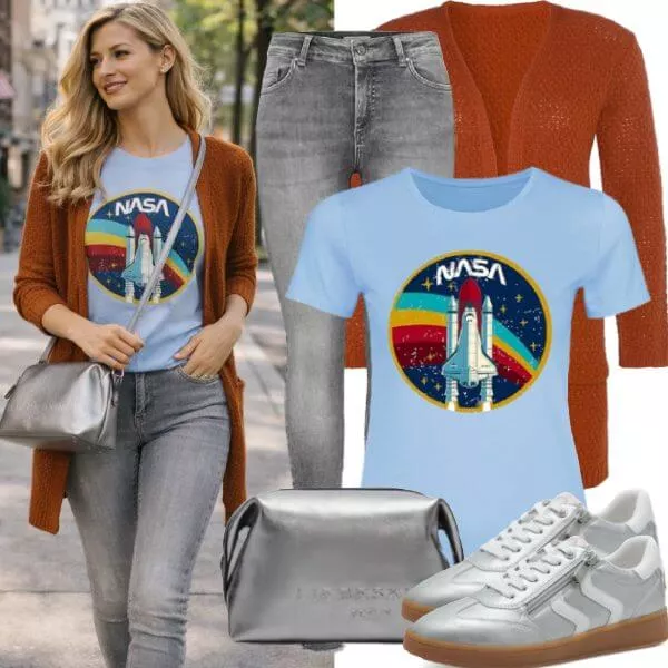 Frühlings Outfits Stilvoller Frühling Tageslook