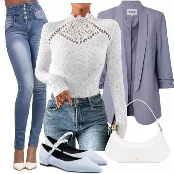 Frühlings Outfits Moderner Frühling Style für Frauen