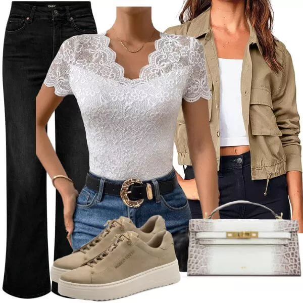 Frühlings Outfits Frühlings Street Style Inspiration