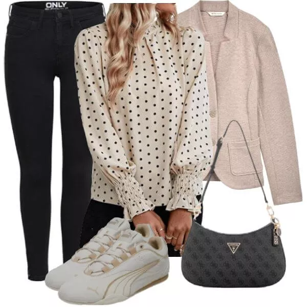 Frühlings Outfits Frische Damenmode Frühling