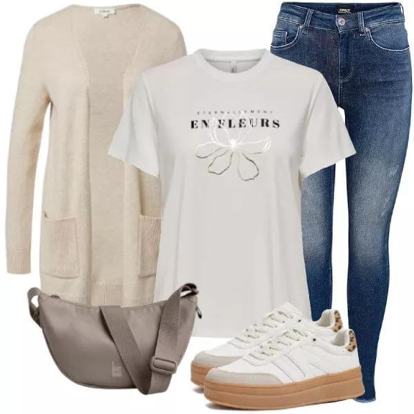 Frühlings Outfits Frühlingsmode mit stilvollen Details