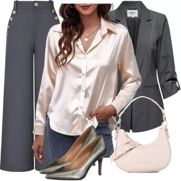 Business Outfits Damenmode Frühling elegante Styles