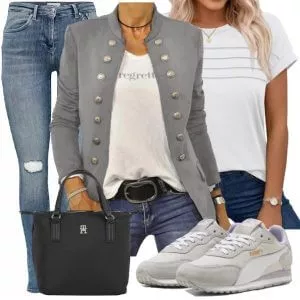 Frühlings Outfits Modische Frühlingslooks Damen