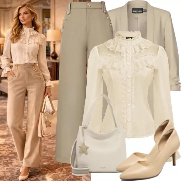 Frühlings Outfits Frühlingsmode Damen moderne Looks