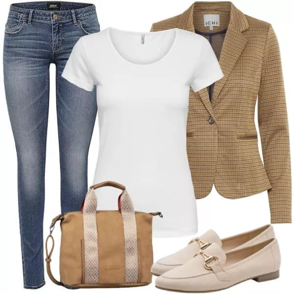 Frühlings Outfits Frühlingslook Damen Outfit Inspiration