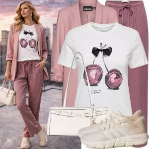 Frühlings Outfits Frühlingslook Damen mit Stil