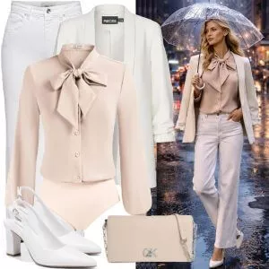 Frühlings Outfits Frühlings Chic Damen elegante Styles