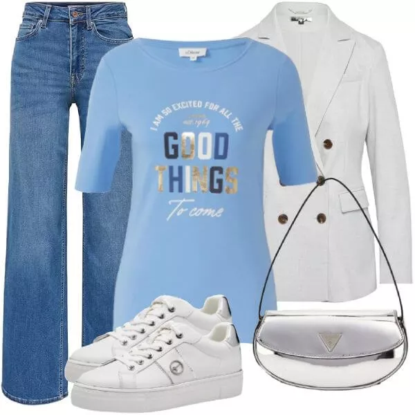 Frühlings Outfits Frühlingslooks Damen Inspiration Style