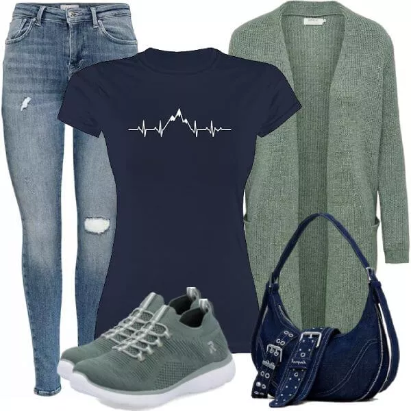 Frühlings Outfits Moderne Frühlingsmode Damen Kombinationen