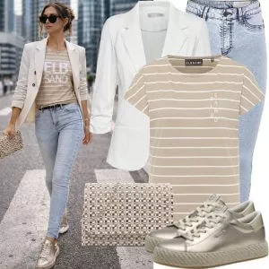 Sommer Outfits Urban elegance on a city stroll