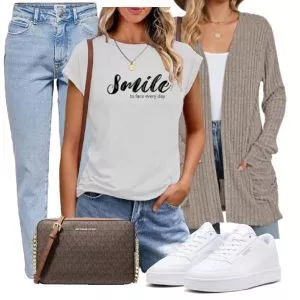 Sommer Outfits Sommermode Damen moderne Kombinationen