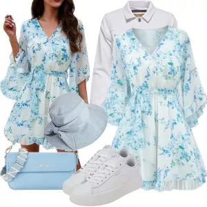 Sommer Outfits Damenmode Sommer Inspiration moderne Looks
