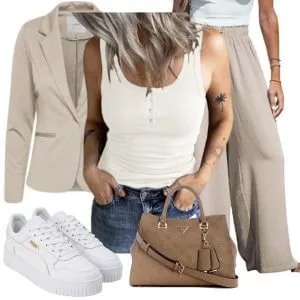 Sommer Outfits Sommer Outfit Damen stilvoll kombinieren