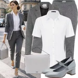 Business Outfits Elegante Sommer Outfits Damen modern