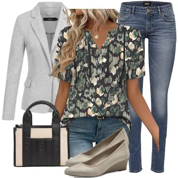 Sommer Outfits Moderne Sommermode Damen Kombinationen