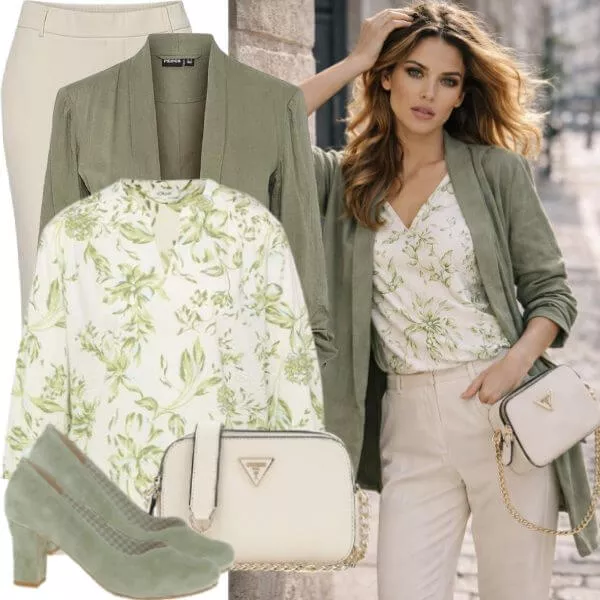 Business Outfits Sommermode Damen stilvolle Outfits