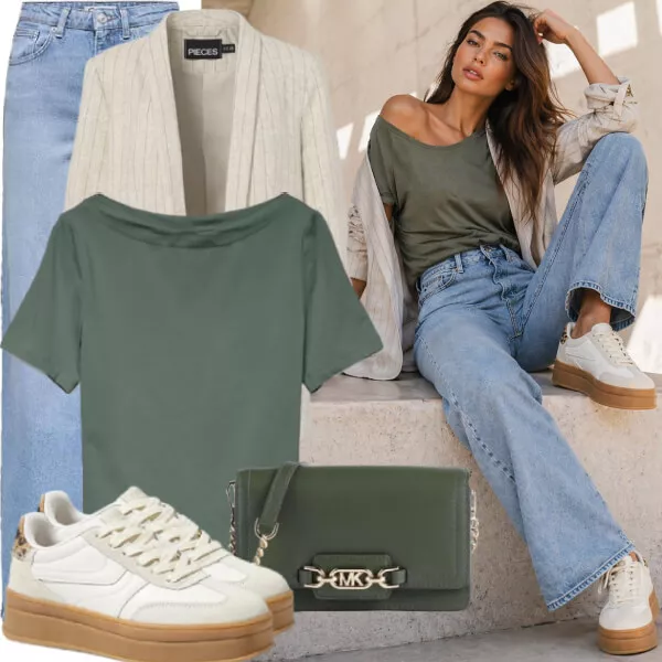 Sommer Outfits Trendige Sommer Looks Frauen Alltag