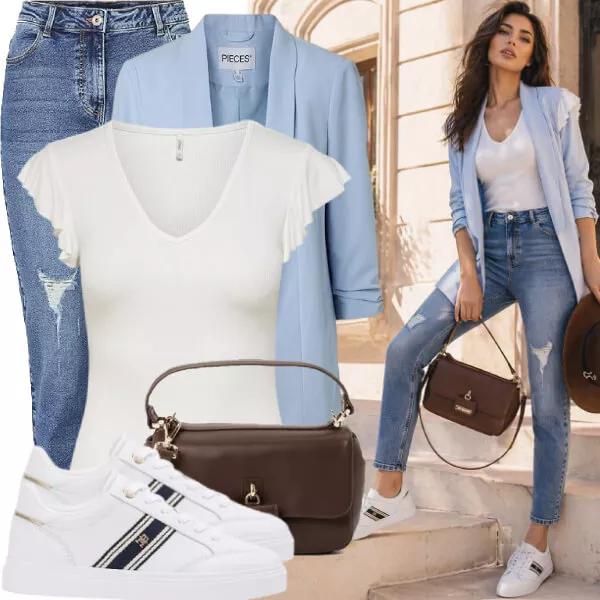 Sommer Outfits Damenmode Sommer Inspiration Looks