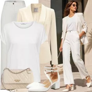 Sommer Outfits Sommer Chic Damen leichte Kombinationen