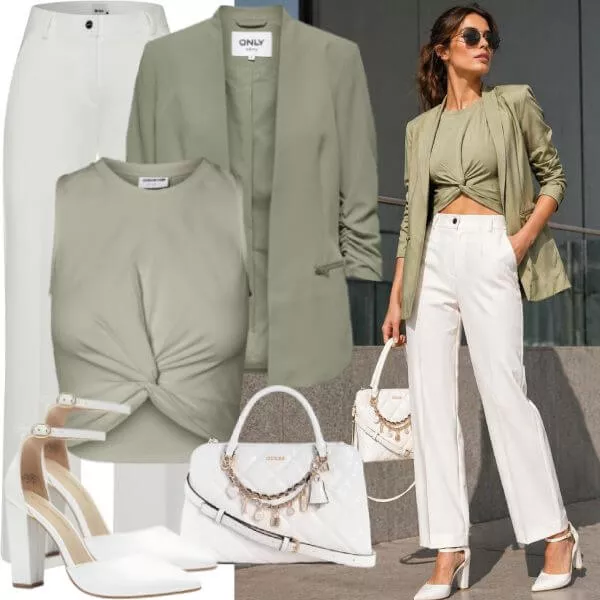 Sommer Outfits Stylische Sommer Looks Damen leicht und modern