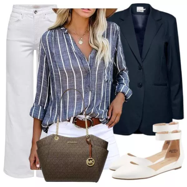 Sommer Outfits Damen Sommer Outfit modern und feminin