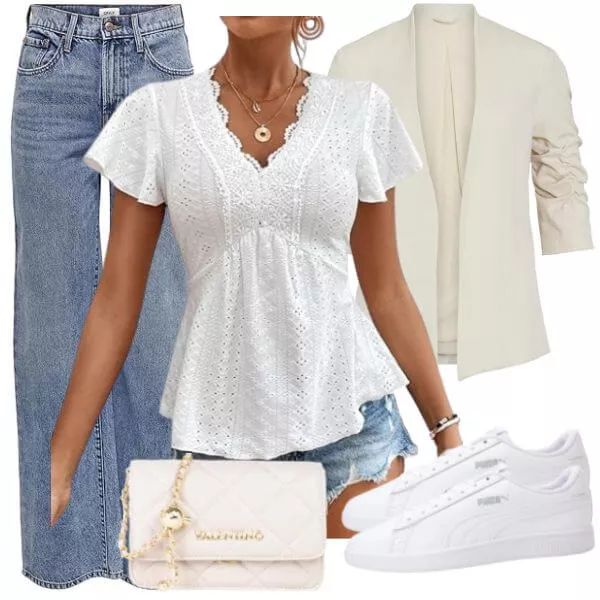 Sommer Outfits Trendige Damen Looks Sommer City Style