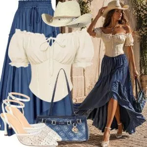 Sommer Outfits Sommer Look Damen Inspiration moderne Styles