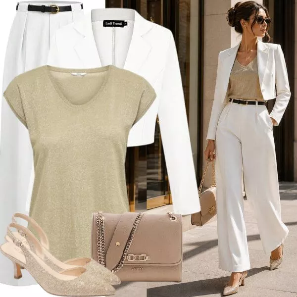 Sommer Outfits Damen Sommer Look elegant und bequem