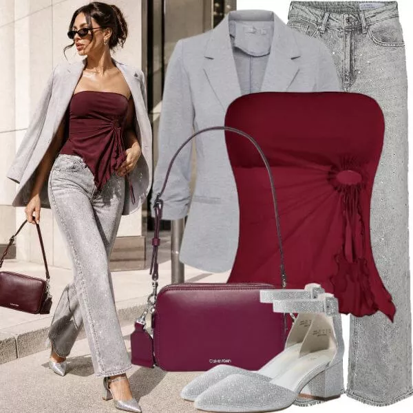 Sommer Outfits Sommer Outfit Damen mit klarer Eleganz
