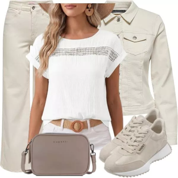 Sommer Outfits Sommer Looks Damen stilvoll und bequem