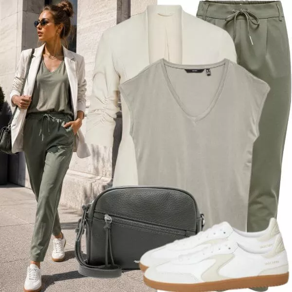 Sommer Outfits Sommermode Damen stilvoll und funktional