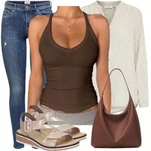 Sommer Outfits Frische Sommer Outfits Damen modern getragen