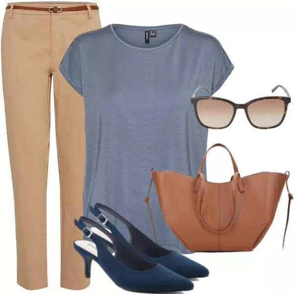 Sommer Outfits Sommer Look Damen entspannt und modern