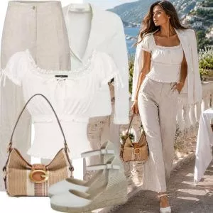 Sommer Outfits Sommermode Damen vielseitige Kombinationen