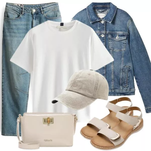 Sommer Outfits Damen Sommermode moderne Kombinationen
