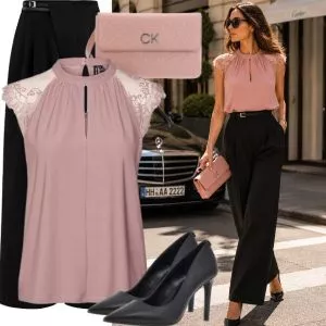 Business Outfits Sommer Outfit Damen mit eleganter Silhouette