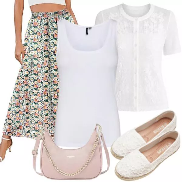 Sommer Outfits Sommermode Damen für stilvolle City Looks