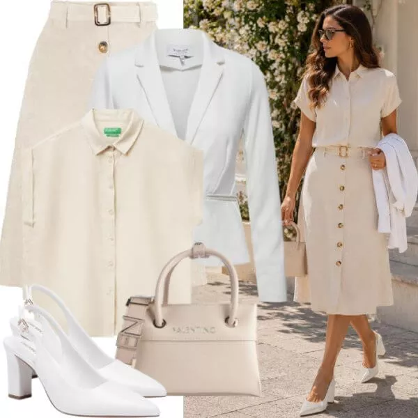 Sommer Outfits Sommer Outfits Damen mit leichter Silhouette
