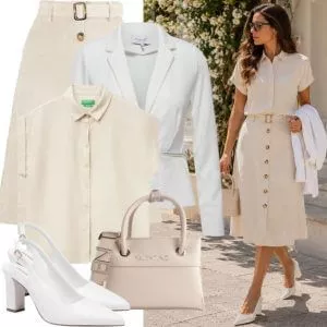 Sommer Outfits Sommer Outfits Damen mit leichter Silhouette