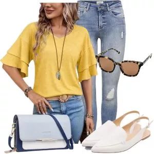 Sommer Outfits Damen Looks Sommer mit zeitloser Ästhetik
