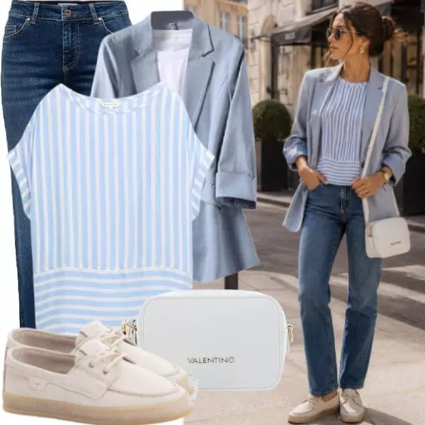 Sommer Outfits Sommer Looks Frauen mit stilvoller Leichtigkeit