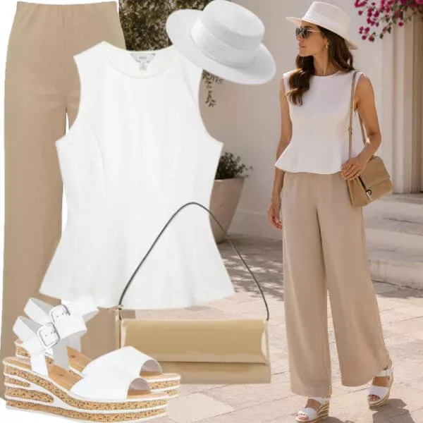 Sommer Outfits Sommer Chic Damen für stilvolle Momente