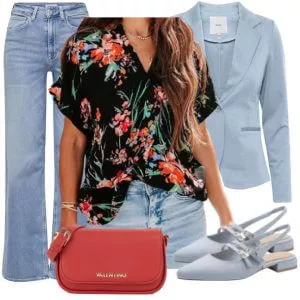 Sommer Outfits Sommer Outfit Ideen Damen mit klaren Linien