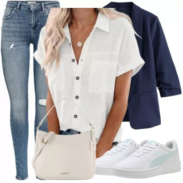 Sommer Outfits Damen Sommermode inspiriert von europäischen Trends
