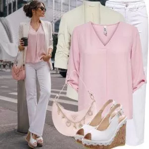 Sommer Outfits Damen Outfit Sommer für urbane Eleganz