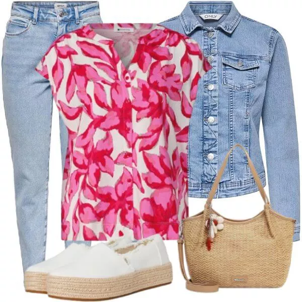Sommer Outfits Sommermode Damen für feminine City Looks