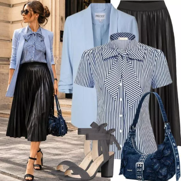 Sommer Outfits Luftige Damenmode Sommer elegant interpretiert